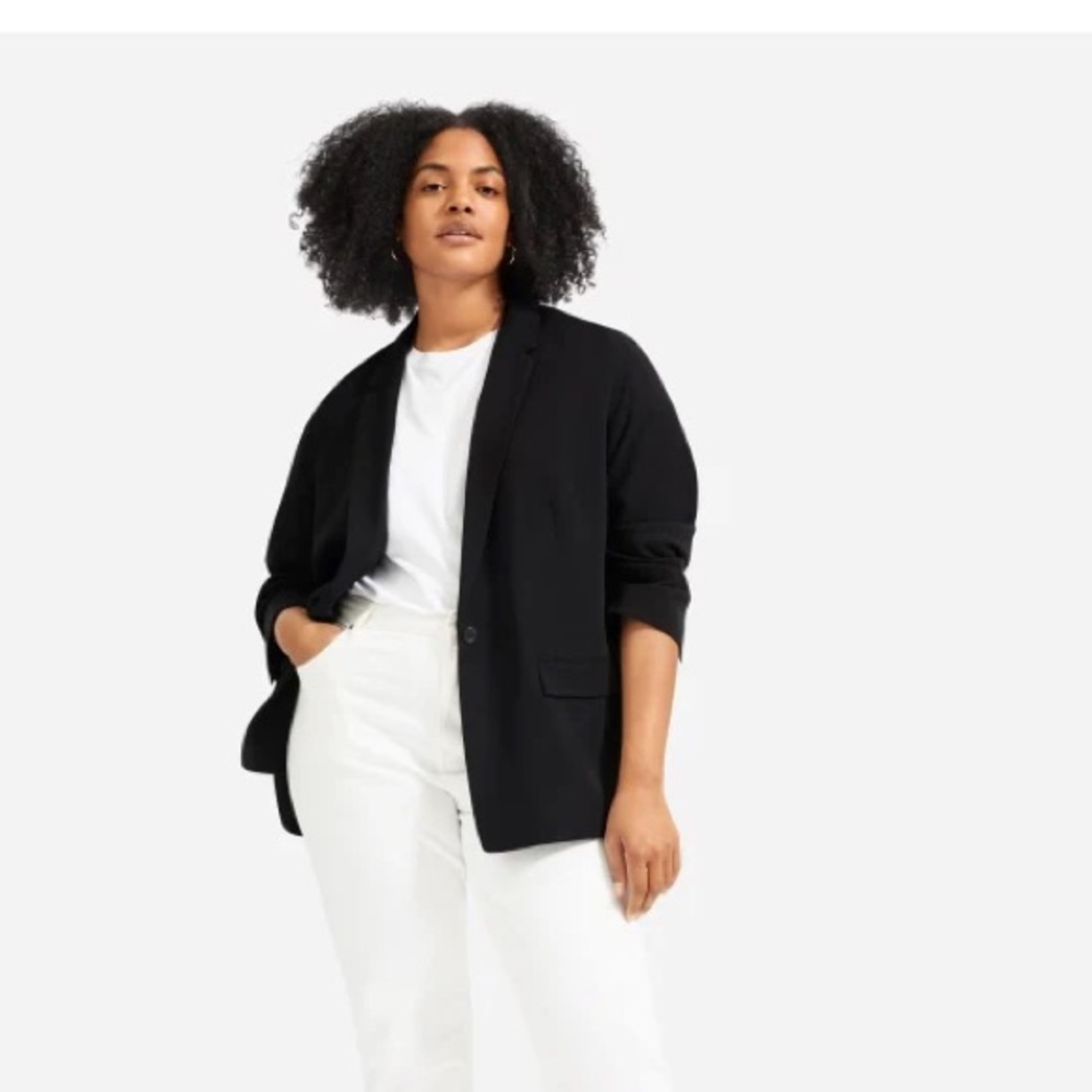 New Everlane Easy Blazer Black